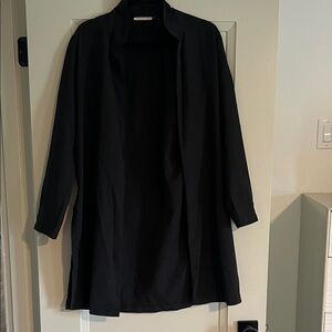 Mustard Seed Black Trench Coat